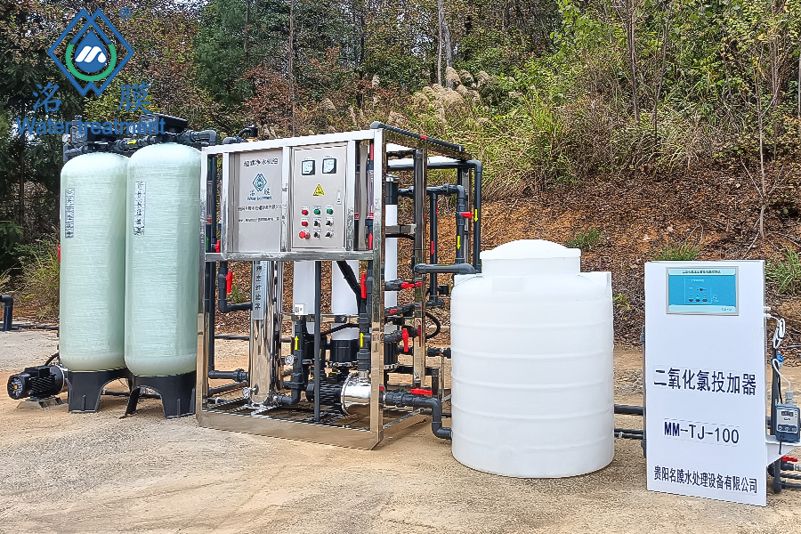 貴州省凱里市天柱縣4噸每小時超濾設(shè)備